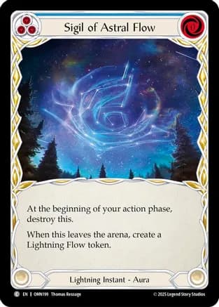 Sigil Of Astral Flow (Blue) — Omens of the Third Age