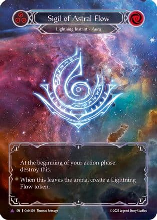 Sigil Of Astral Flow (Blue) (Marvel) — Omens of the Third Age