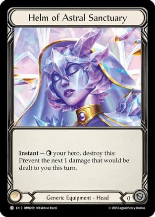 Helm Of Astral Sanctuary — Omens of the Third Age