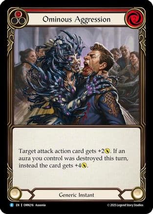 Ominous Aggression (Red) — Omens of the Third Age