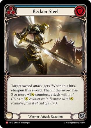 Beckon Steel (Blue) — Omens of the Third Age
