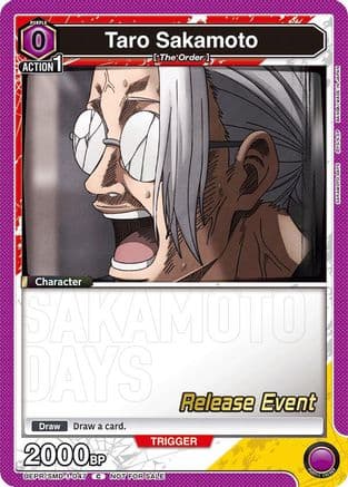 Taro Sakamoto (047) (Release Event) — UE19BT: SAKAMOTO DAYS Release Event Cards