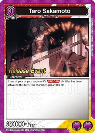 Taro Sakamoto (048) (Release Event) — UE19BT: SAKAMOTO DAYS Release Event Cards