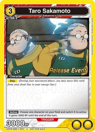 Taro Sakamoto (023) (Release Event) — UE19BT: SAKAMOTO DAYS Release Event Cards
