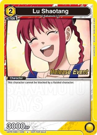 Lu Shaotang (029) (Release Event) — UE19BT: SAKAMOTO DAYS Release Event Cards