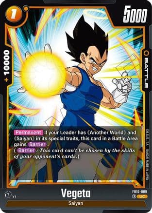 Vegeta - FB10-089 — Cross Force