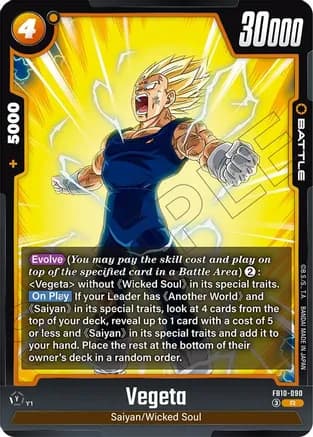 Vegeta - FB10-090 — Cross Force