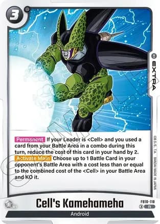 Cell's Kamehameha — Cross Force