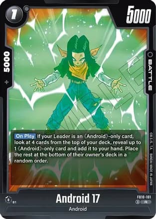 Android 17 - FB10-101 — Cross Force