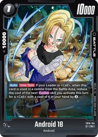 Android 18 - FB10-104 — Cross Force