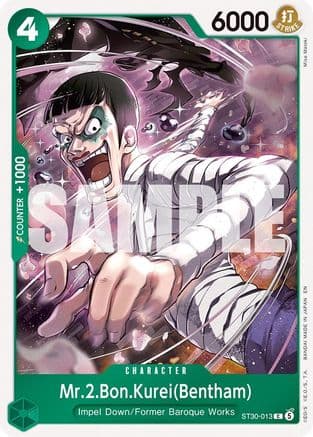Mr.2.Bon.Kurei(Bentham) — Starter Deck EX: Luffy & Ace