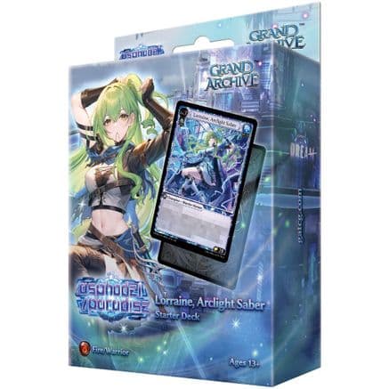 .asphodel/paradise Starter Deck - Lorraine, Arclight Saber — .asphodel/paradise Starter Decks