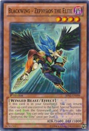 Blackwing - Zephyros the Elite (Mosaic Rare) — Battle Pack 2: War of the Giants