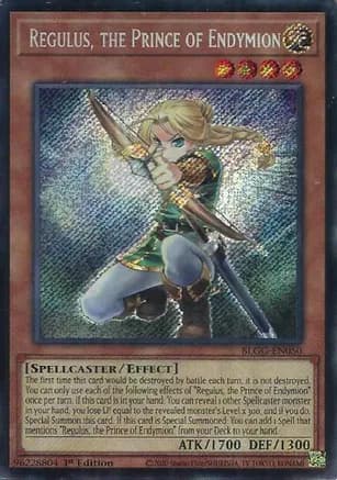 Regulus, the Prince of Endymion — Battles of Legend: Glorious Gallery