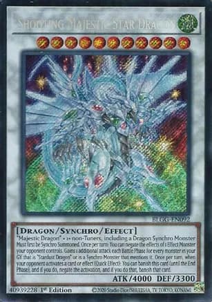 Shooting Majestic Star Dragon — Battles of Legend: Glorious Gallery