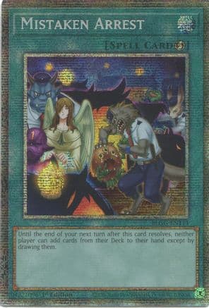 Mistaken Arrest (Starlight Rare) — Battles of Legend: Glorious Gallery