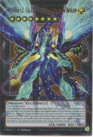 Number 62: Galaxy-Eyes Prime Photon Dragon — Battles of Legend: Glorious Gallery