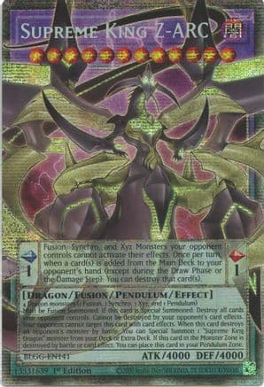 Supreme King Z-ARC (Starlight Rare) — Battles of Legend: Glorious Gallery