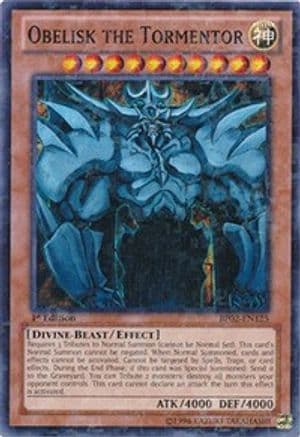 Obelisk the Tormentor (Mosaic Rare) — Battle Pack 2: War of the Giants
