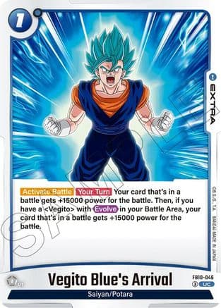 Vegito Blue's Arrival — Cross Force