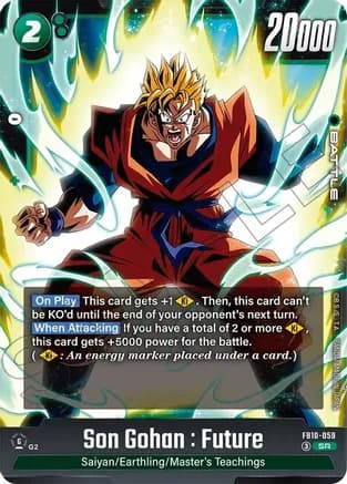 Son Gohan : Future - FB10-059 — Cross Force