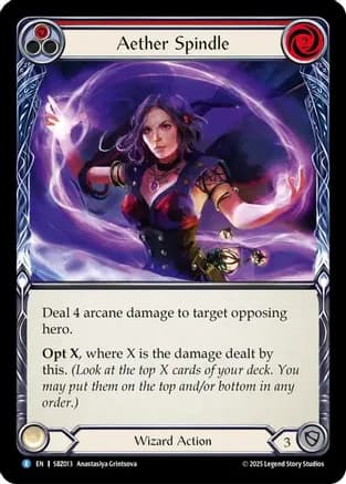 Aether Spindle (Red) — Silver Age Chapter 3