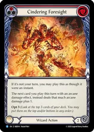 Cindering Foresight (Red) — Silver Age Chapter 3