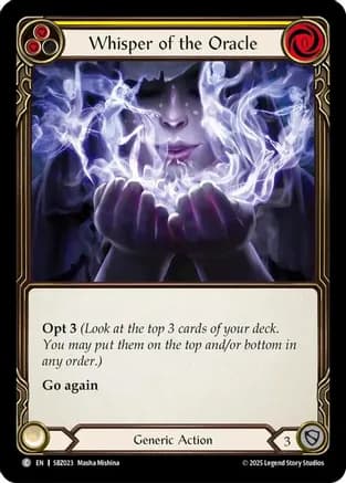 Whisper of the Oracle (Yellow) — Silver Age Chapter 3