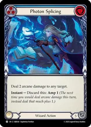 Photon Splicing (Blue) — Silver Age Chapter 3
