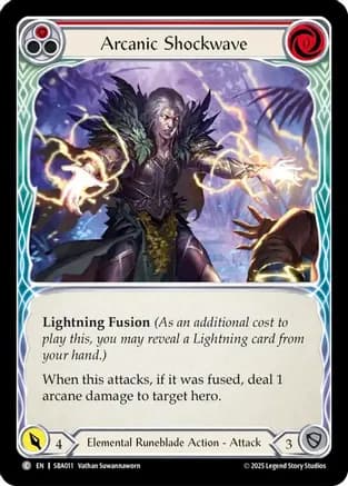 Arcanic Shockwave (Red) — Silver Age Chapter 3