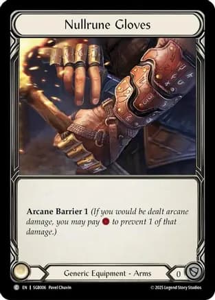 Nullrune Gloves — Silver Age Chapter 3