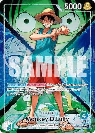 Monkey.D.Luffy (022) (Alternate Art) — The Time of Battle