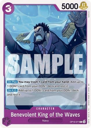 Benevolent King of the Waves — The Time of Battle