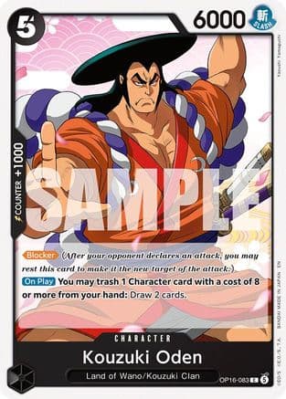 Kouzuki Oden — The Time of Battle