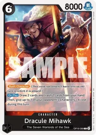 Dracule Mihawk — The Time of Battle