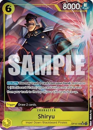 Shiryu (Full Art) — The Time of Battle