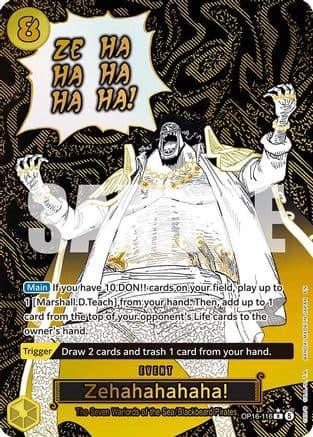 Zehahahahaha! (Alternate Art) — The Time of Battle
