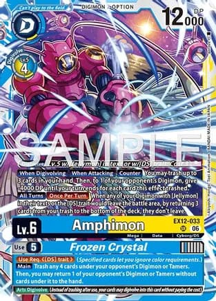Amphimon // Frozen Crystal — Digital World Shambala