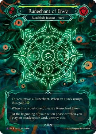 Runechant of Envy (Yellow)(Marvel) — Omens of the Third Age