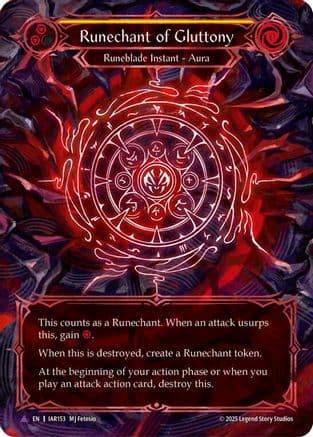Runechant of Gluttony (Yellow)(Marvel) — Omens of the Third Age