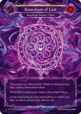 Runechant of Lust (Yellow)(Marvel) — Omens of the Third Age