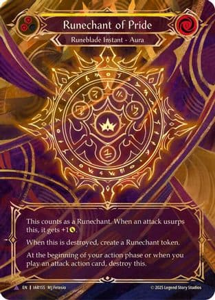 Runechant of Pride (Yellow)(Marvel) — Omens of the Third Age