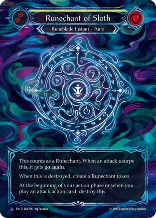 Runechant of Sloth (Yellow)(Marvel) — Omens of the Third Age