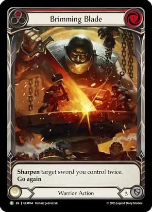 Brimming Blade (Red) — Gem Pack 5