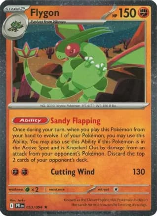 Flygon - 053/094 (Cosmos Holo) — Blister Exclusives