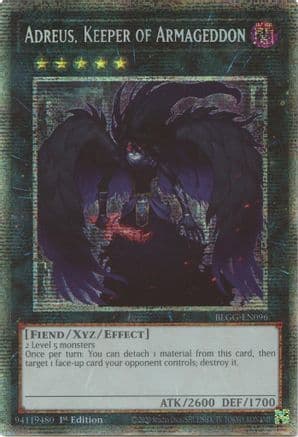 Adreus, Keeper of Armageddon (Starlight Rare) — Battles of Legend: Glorious Gallery