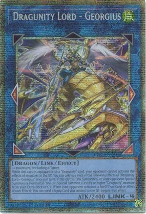 Dragunity Lord - Georgius (Starlight Rare) — Battles of Legend: Glorious Gallery