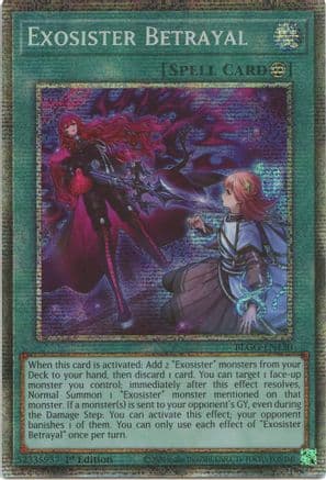 Exosister Betrayal (Starlight Rare) — Battles of Legend: Glorious Gallery