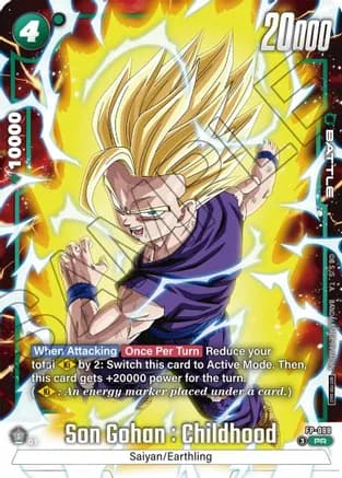 Son Gohan : Childhood - FP-088 (Tournament Pack 11) — Tournament and Championship Promos