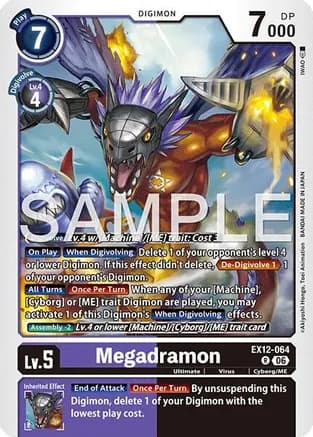 Megadramon — Digital World Shambala